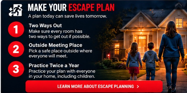Family escape plan preview