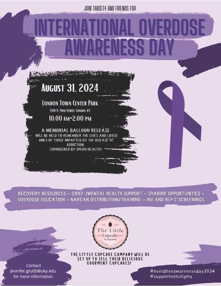 International Overdose Awareness Day City of London, Kentucky